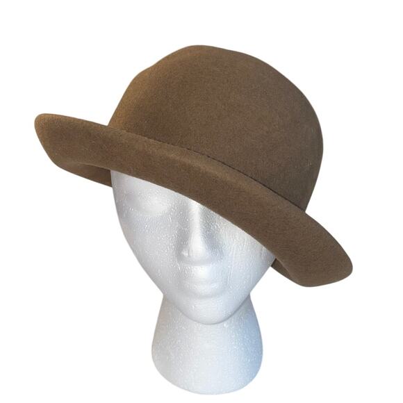 TinaToo By Bollman Hat Co. Doeskin Felt Hat - 100% Wool - Made in USA - Picture 1 of 5